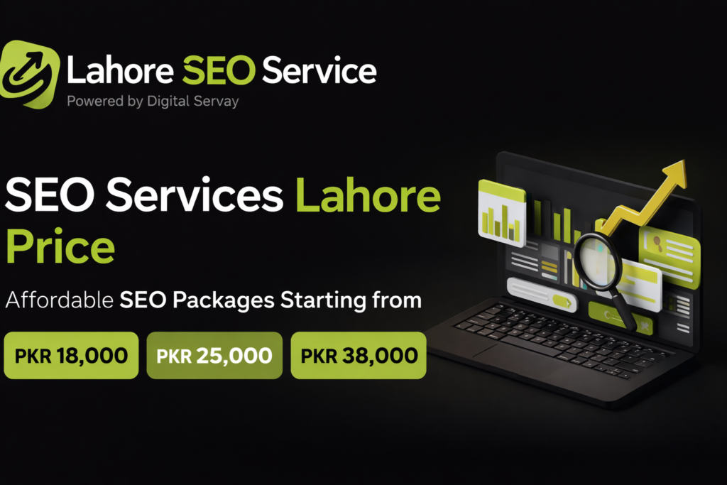 SEO services in Lahore pricing